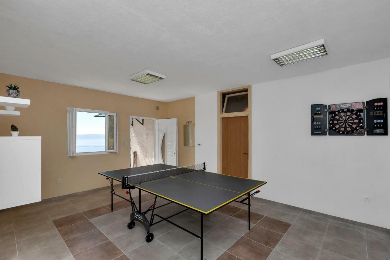 Villa Makar,Heated Pool,Gym,Grill,Seaview Makarska Eksteriør bilde