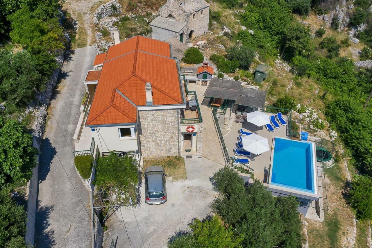 Villa Makar,Heated Pool,Gym,Grill,Seaview Makarska Eksteriør bilde