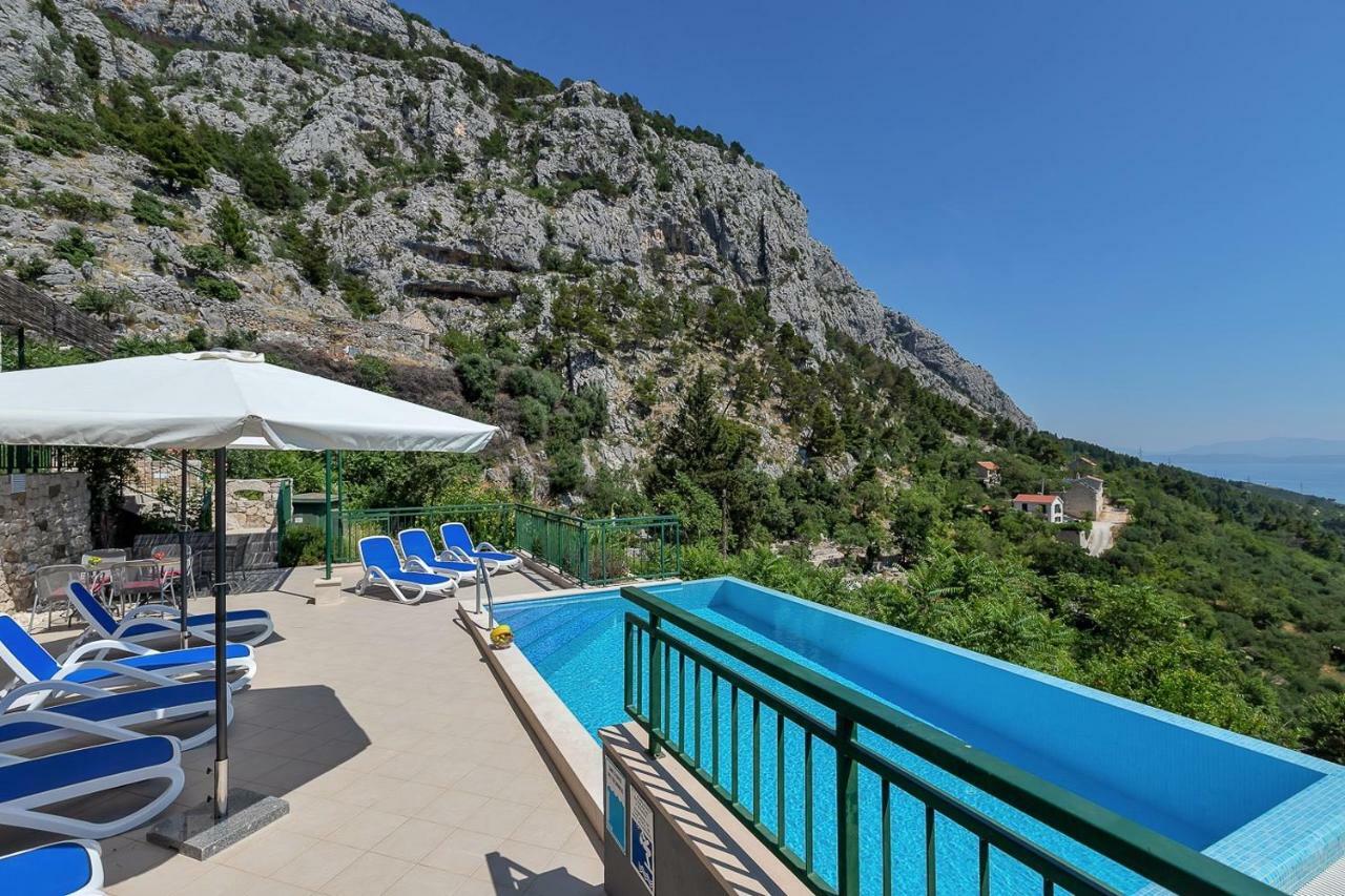 Villa Makar,Heated Pool,Gym,Grill,Seaview Makarska Eksteriør bilde